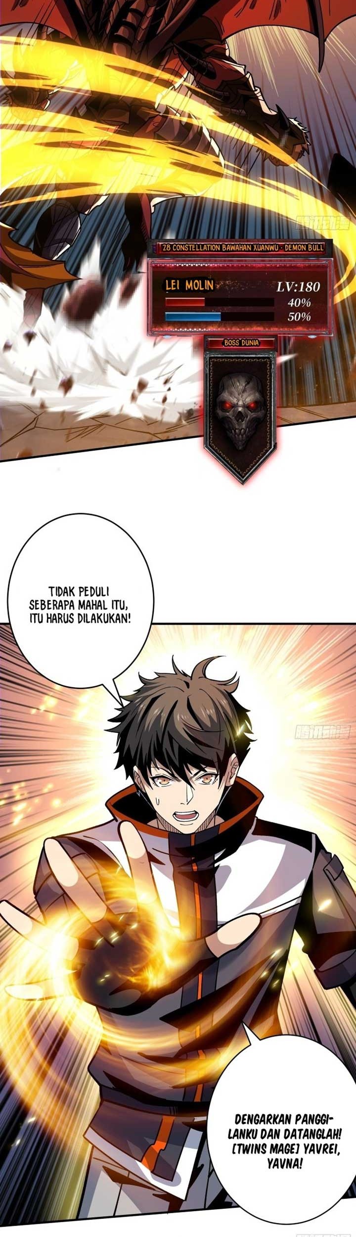King Account At The Start Chapter 195 Gambar 8