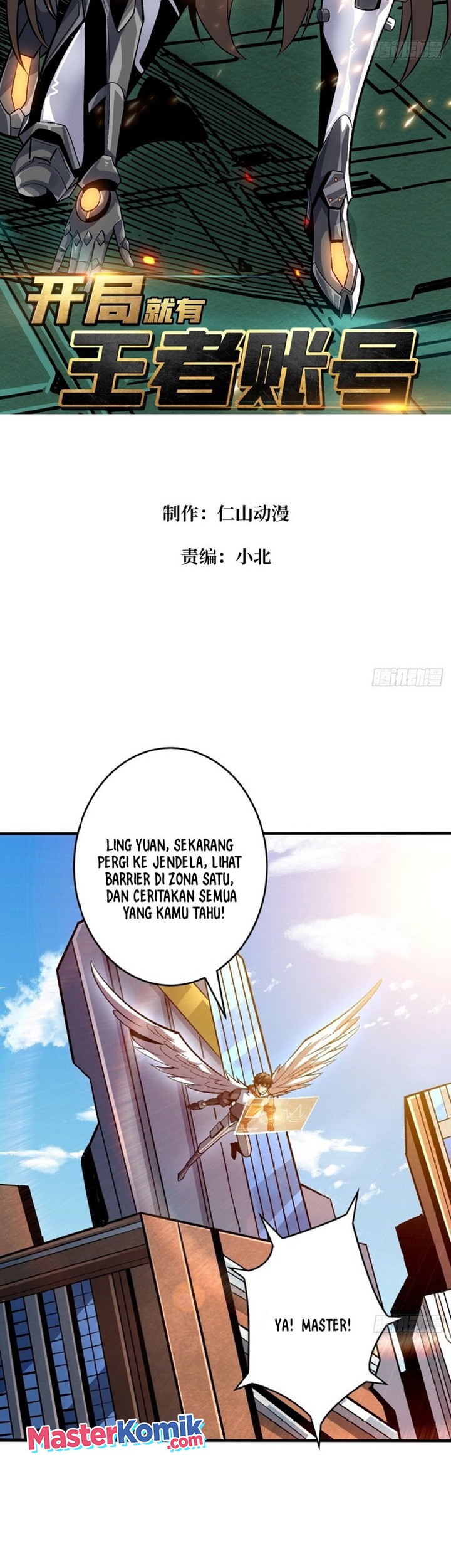 King Account At The Start Chapter 187 Gambar 3