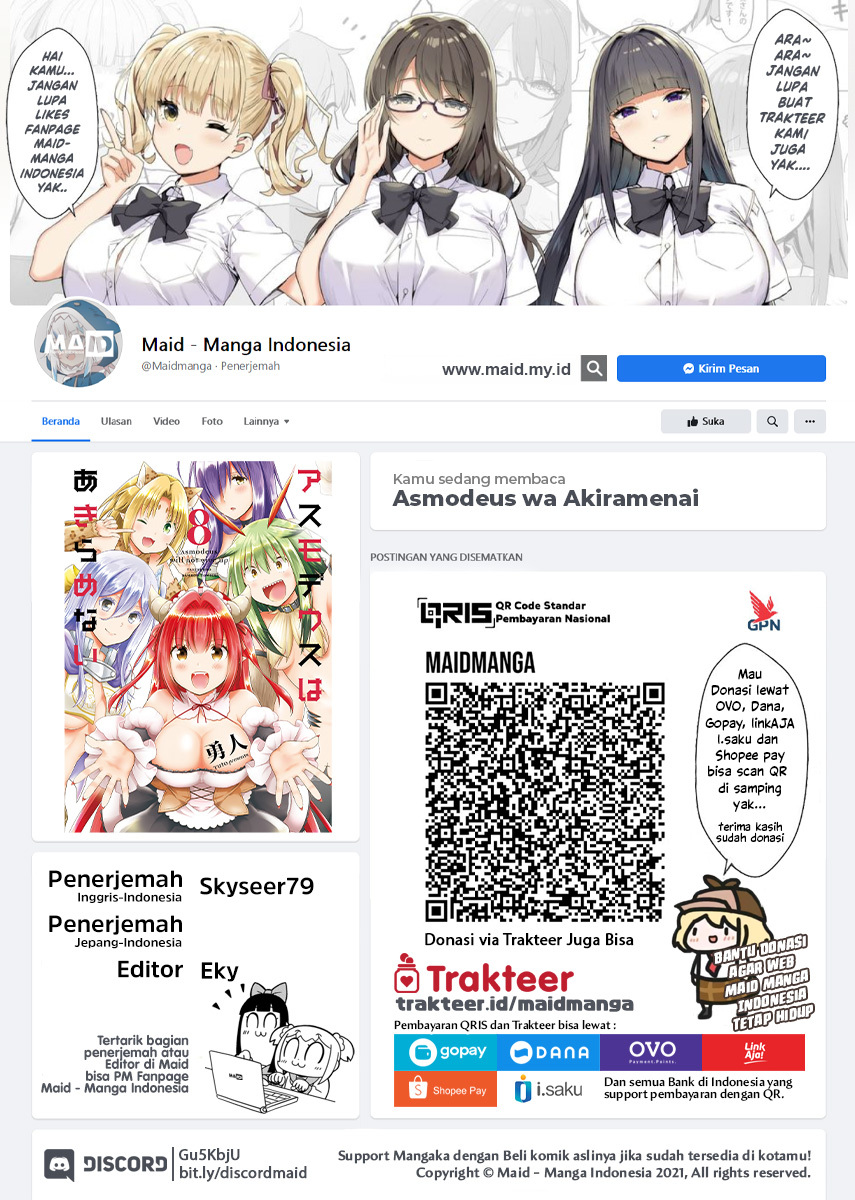 Baca Asmodeus wa Akiramenai Chapter 30 Gambar 2