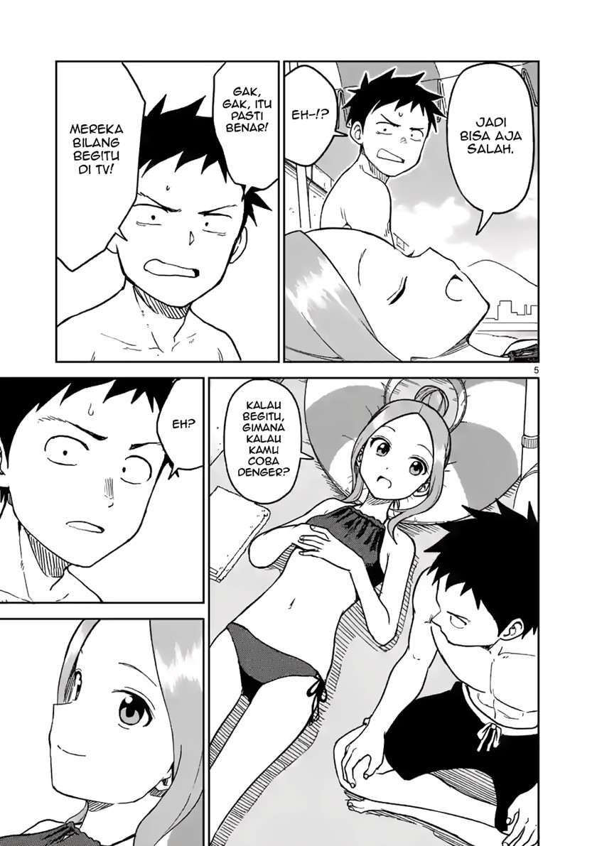 Karakai Jouzu no (Moto) Takagi-san Chapter 150 Gambar 5