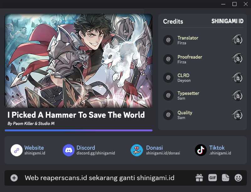 I Picked A Hammer To Save The World Chapter 17 1