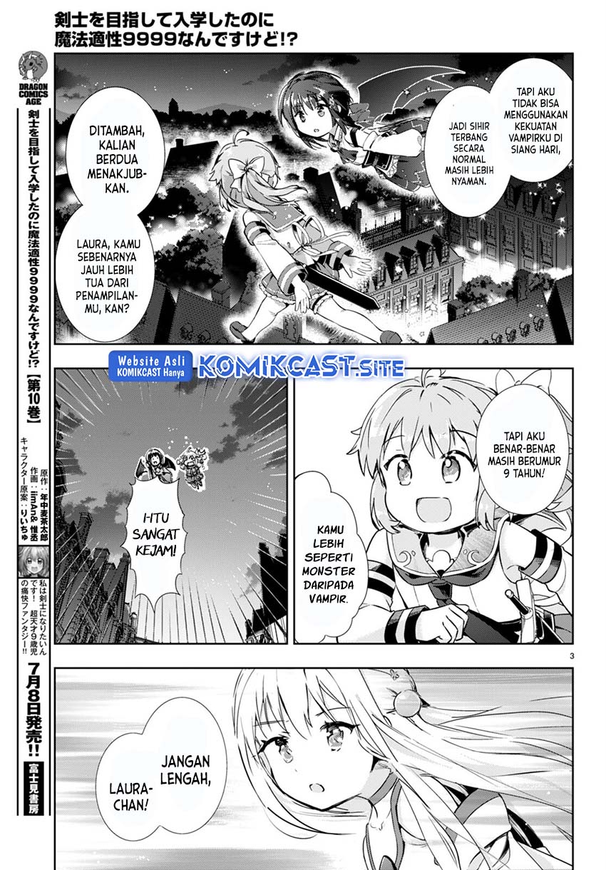 Kenshi wo Mezashite Nyuugaku shita no ni Mahou Tekisei 9999 nan desu kedo!? Chapter 52 Gambar 4