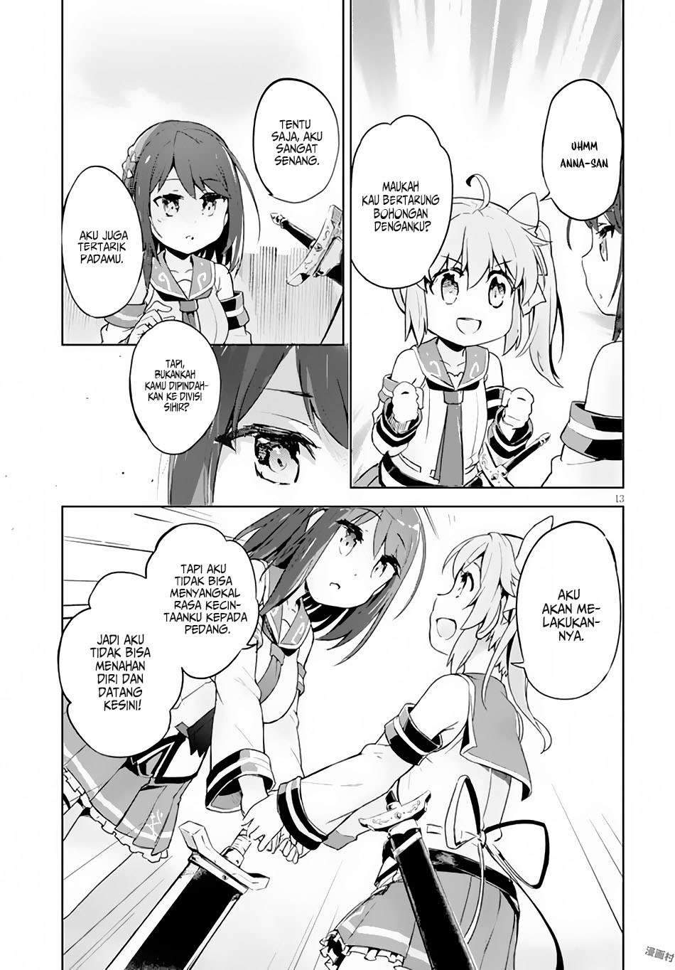 Kenshi wo Mezashite Nyuugaku shita no ni Mahou Tekisei 9999 nan desu kedo!? Chapter 04 Gambar 13