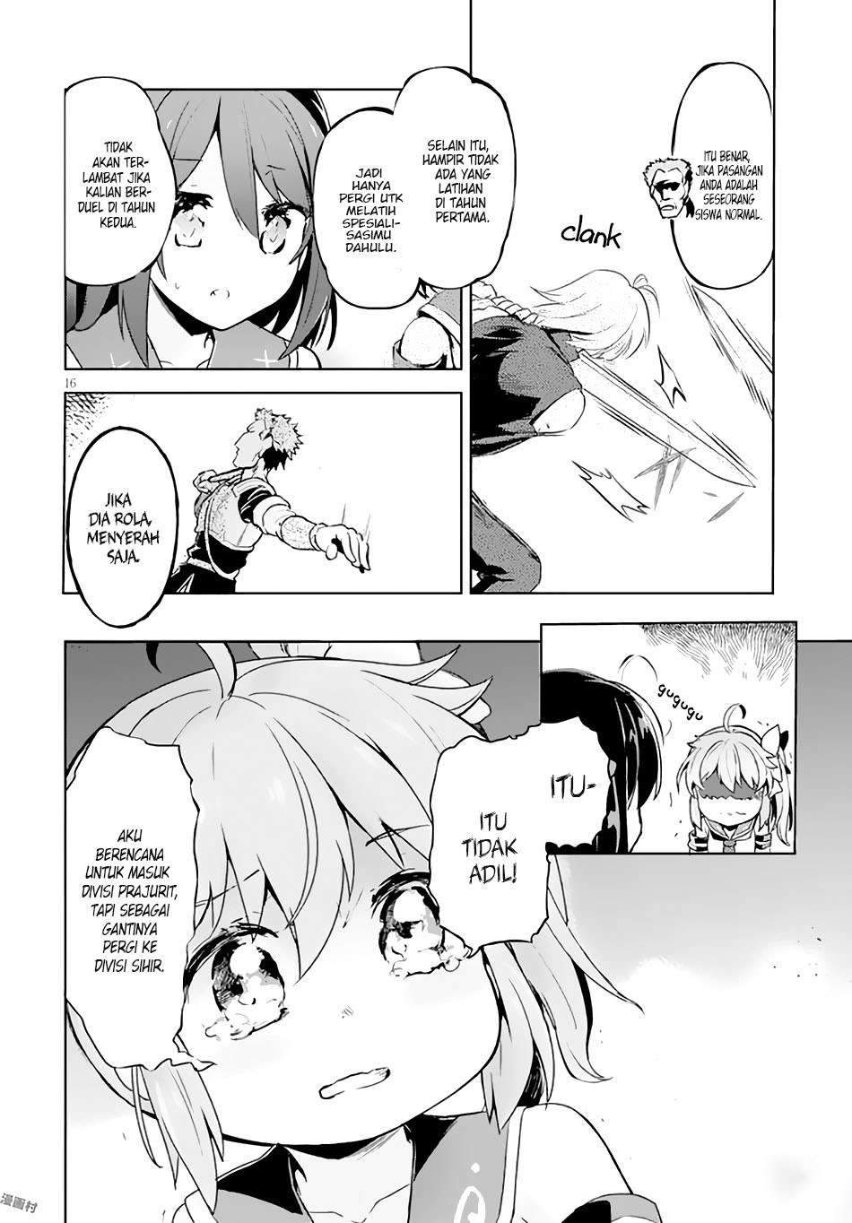 Kenshi wo Mezashite Nyuugaku shita no ni Mahou Tekisei 9999 nan desu kedo!? Chapter 04 Gambar 16