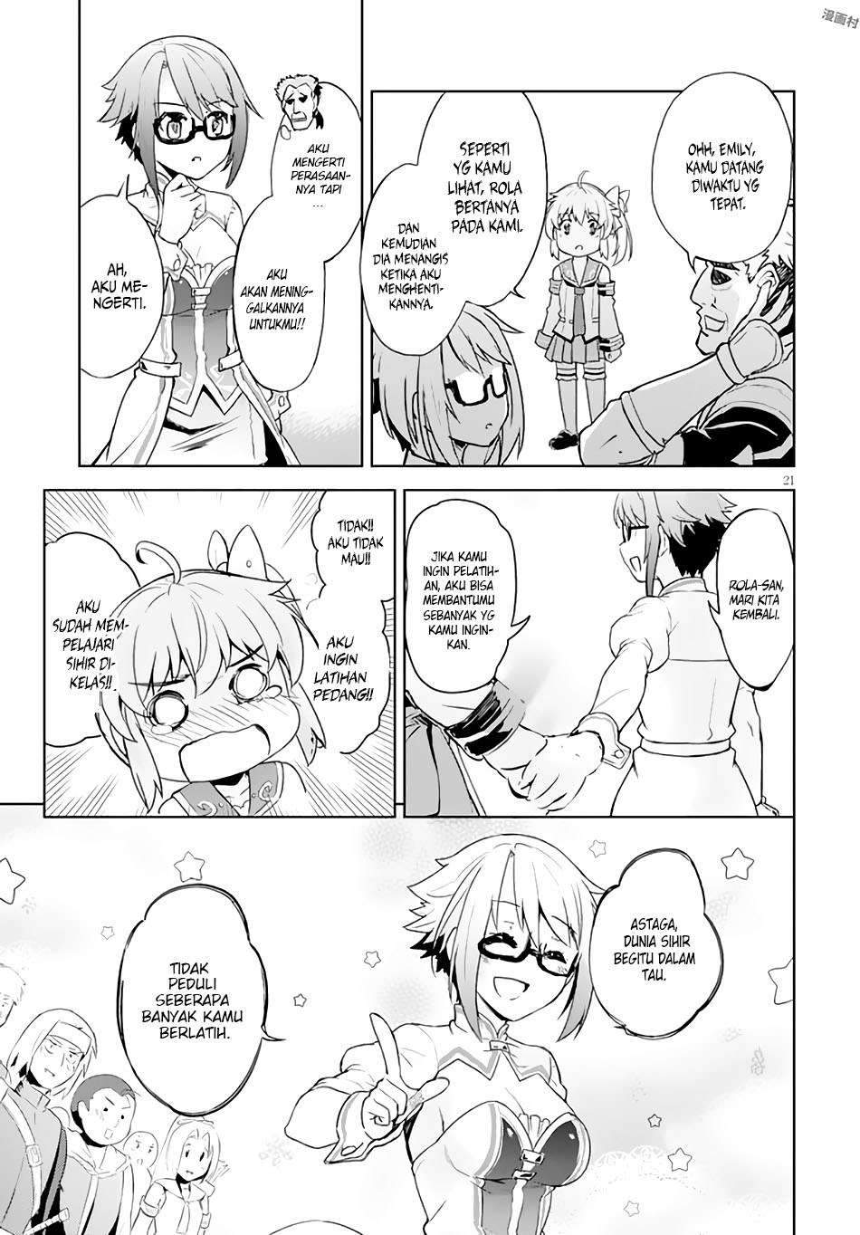 Kenshi wo Mezashite Nyuugaku shita no ni Mahou Tekisei 9999 nan desu kedo!? Chapter 04 Gambar 21