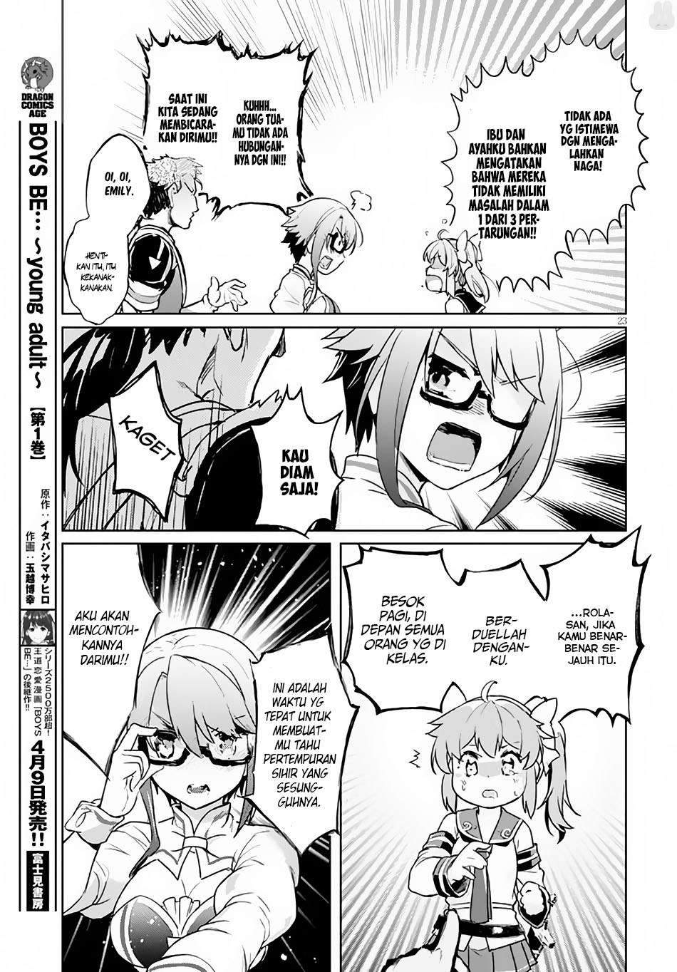 Kenshi wo Mezashite Nyuugaku shita no ni Mahou Tekisei 9999 nan desu kedo!? Chapter 04 Gambar 23