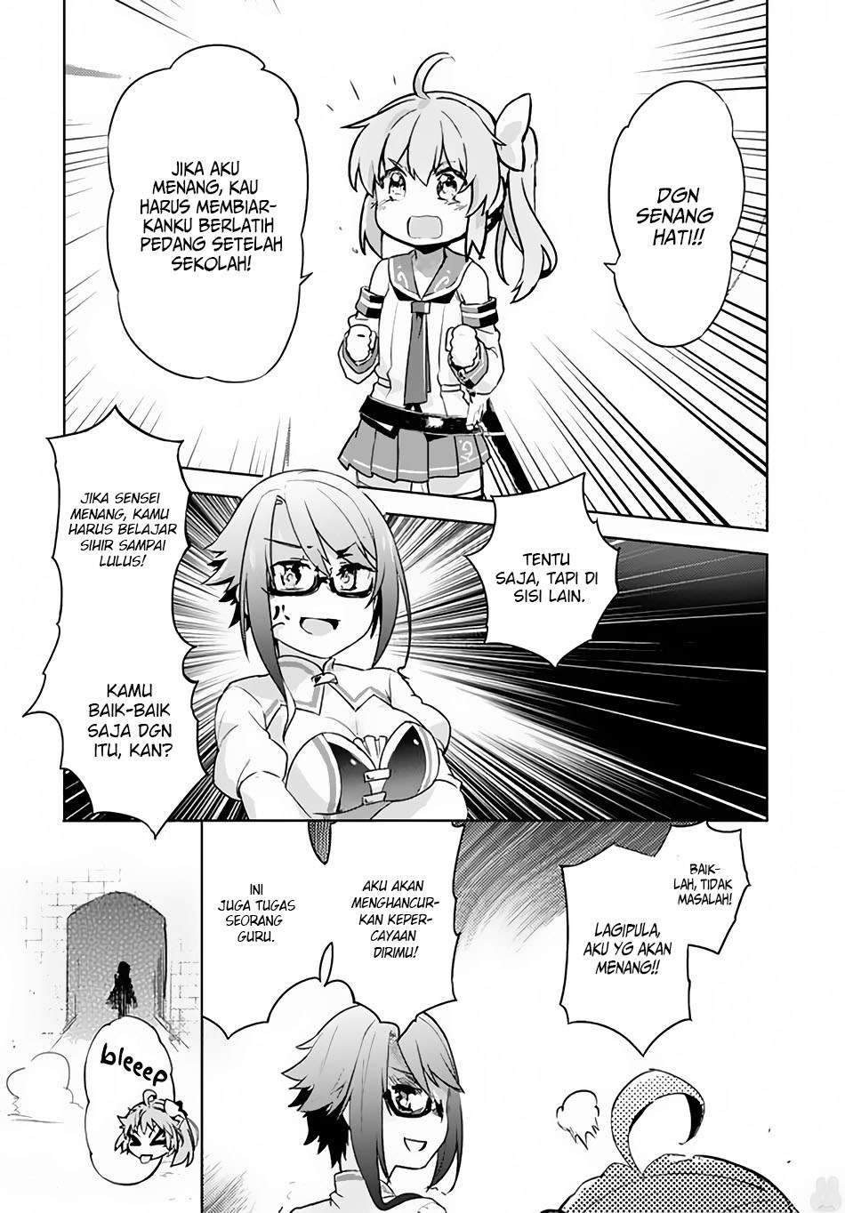 Kenshi wo Mezashite Nyuugaku shita no ni Mahou Tekisei 9999 nan desu kedo!? Chapter 04 Gambar 24