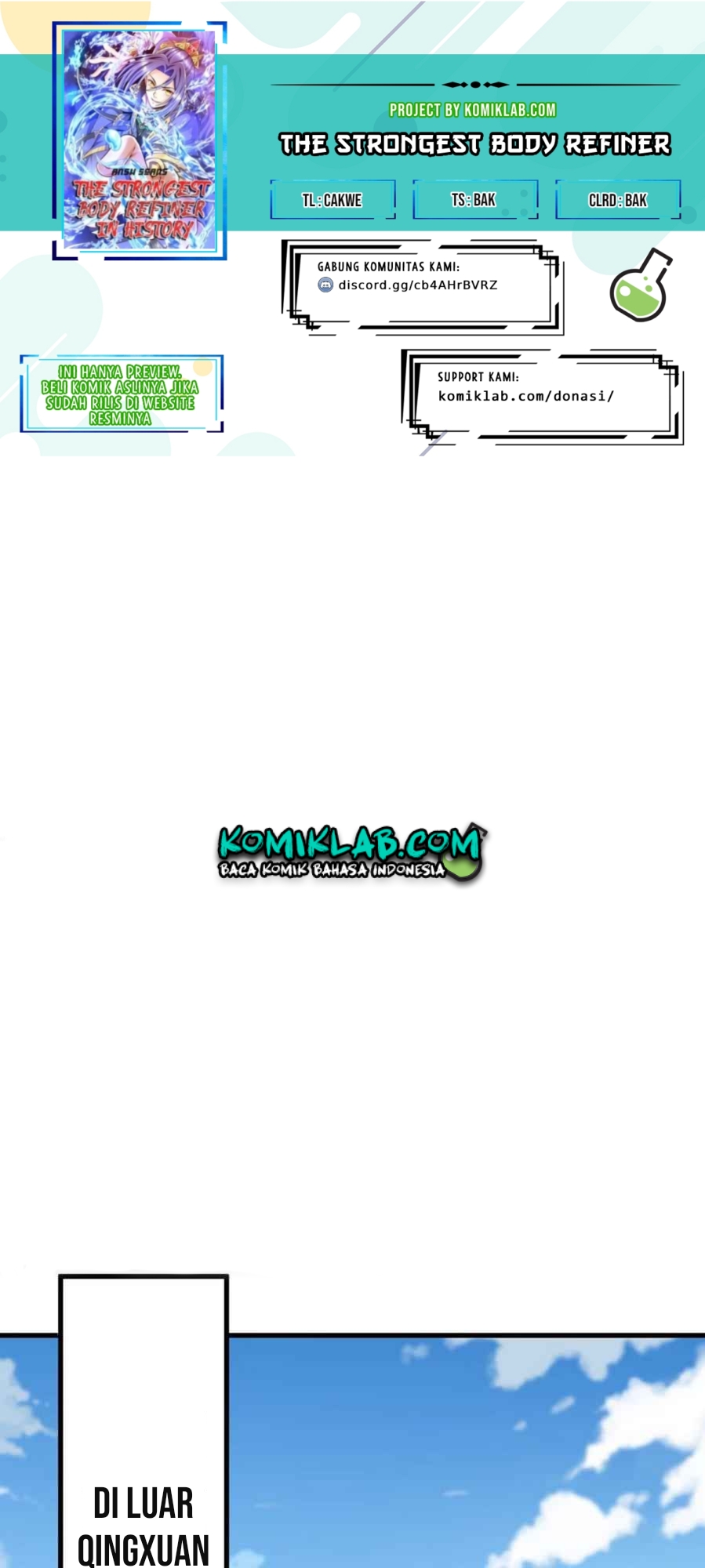 Baca Komik The Strongest Body Old Ancestor In History Chapter 42 Gambar 1