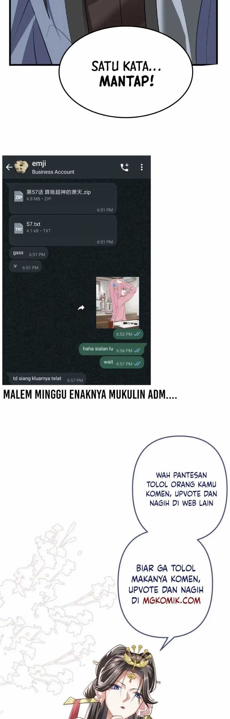 It’s Over! The Queen’s Soft Rice Husband is Actually Invincible Chapter 57 Gambar 19