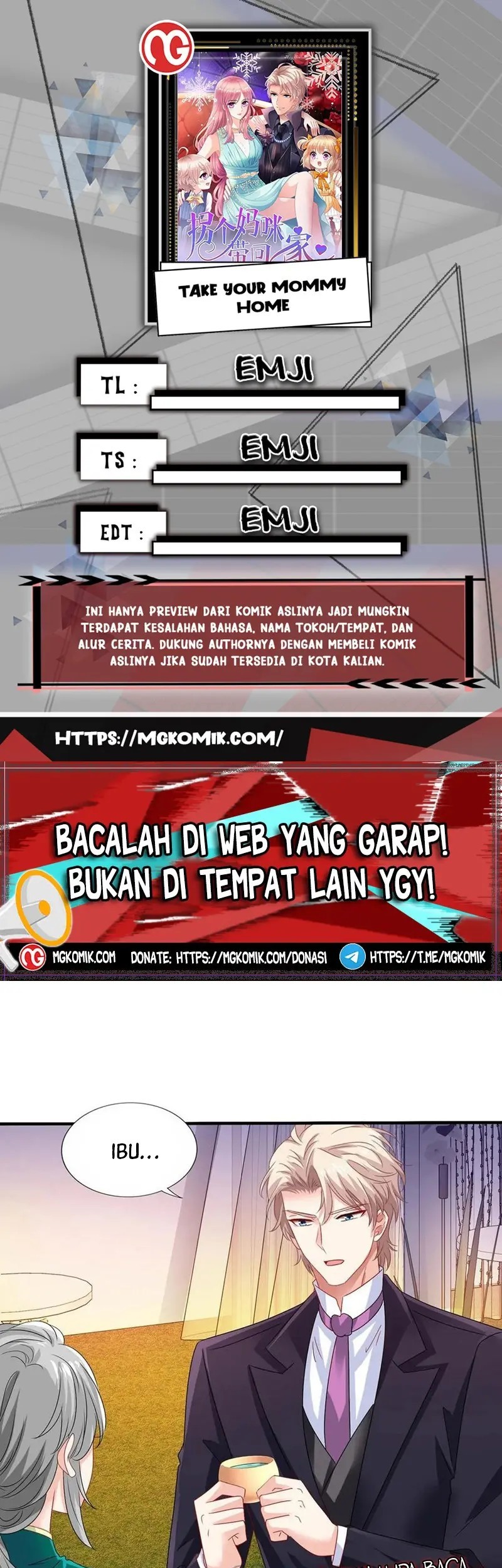 Baca Komik Take Your Mommy Home Chapter 409 Gambar 1