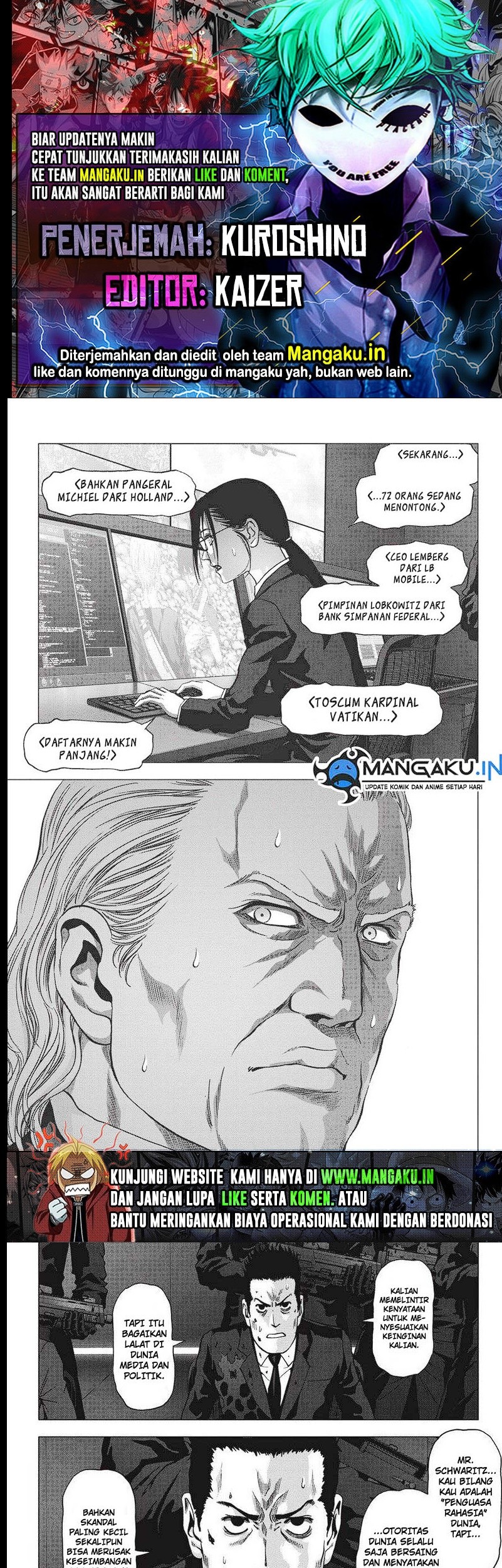 Baca Komik Btooom! Chapter 117.2 Gambar 1
