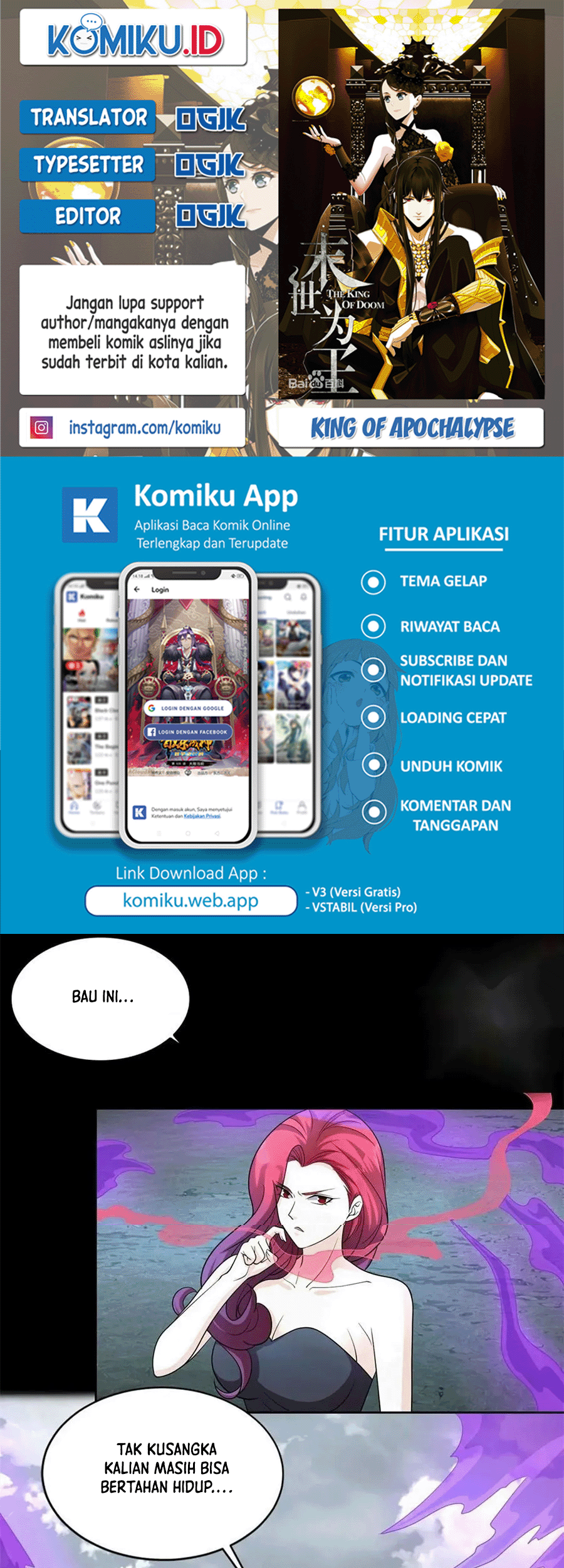 Baca Komik King of Apocalypse Chapter 454 Gambar 1