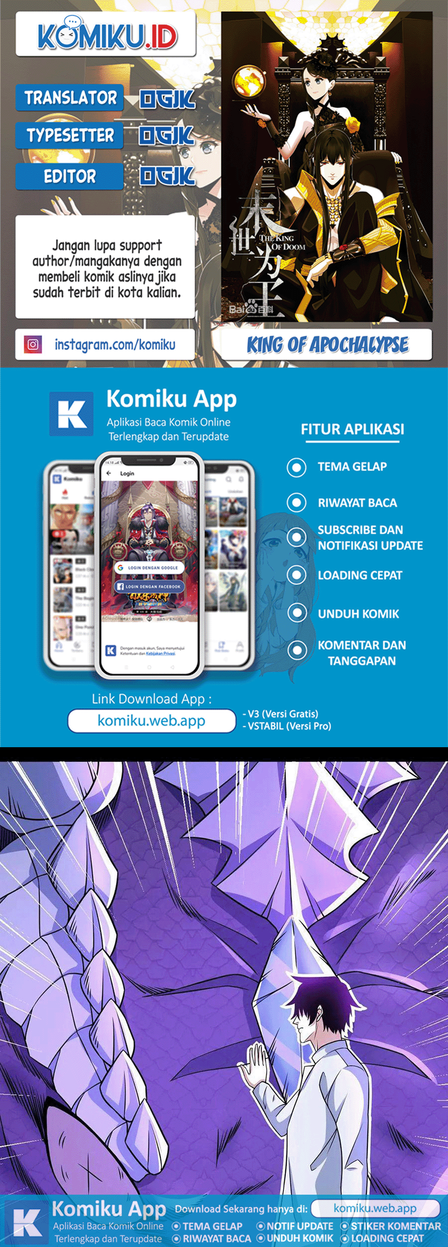 Baca Komik King of Apocalypse Chapter 456 Gambar 1