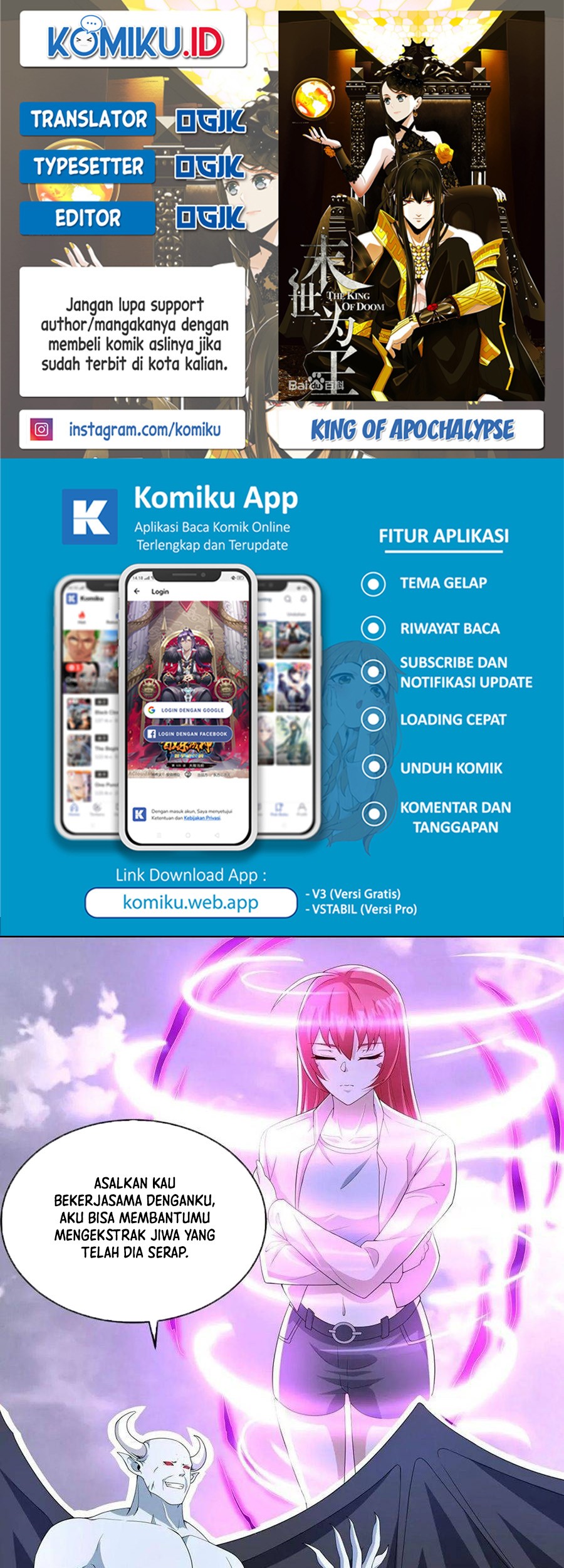 Baca Komik King of Apocalypse Chapter 458 Gambar 1