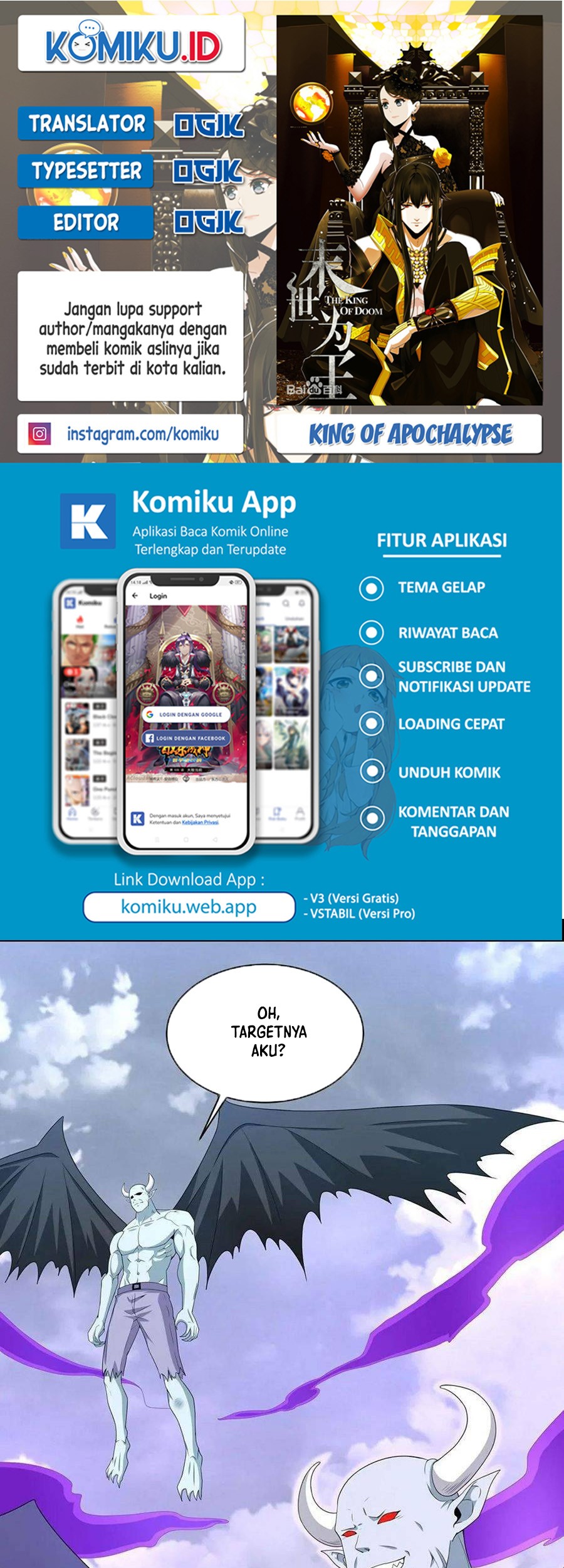 Baca Komik King of Apocalypse Chapter 457 Gambar 1