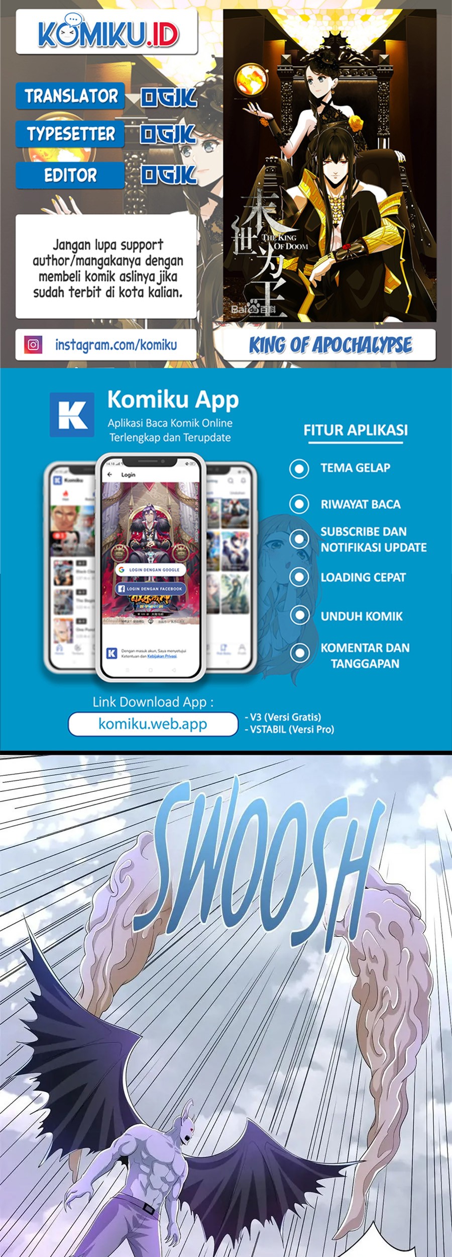 Baca Komik King of Apocalypse Chapter 460 Gambar 1