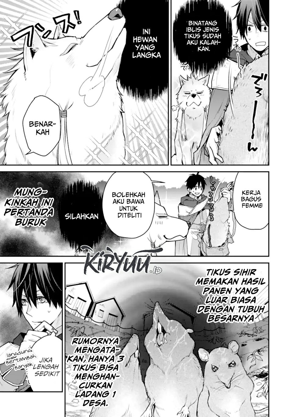Saikyou no Madoshi. Hisa ni Ya wo Ukete Shimatta no de Inaka no Eihei ni Naru Chapter 28.2 Gambar 3
