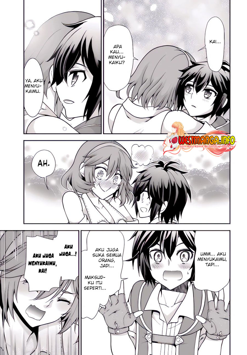 Tenohira Kaitakumura de Isekai Kenkouki ~Fueteku Yome-tachi to Nonbiri Mujintou Raifu~ Chapter 39 Gambar 28