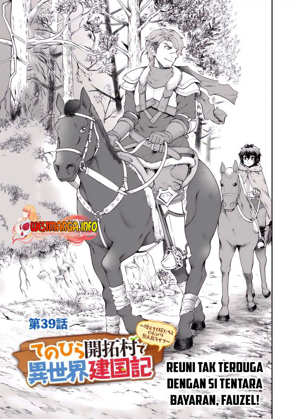 Tenohira Kaitakumura de Isekai Kenkouki ~Fueteku Yome-tachi to Nonbiri Mujintou Raifu~ Chapter 39 Gambar 4