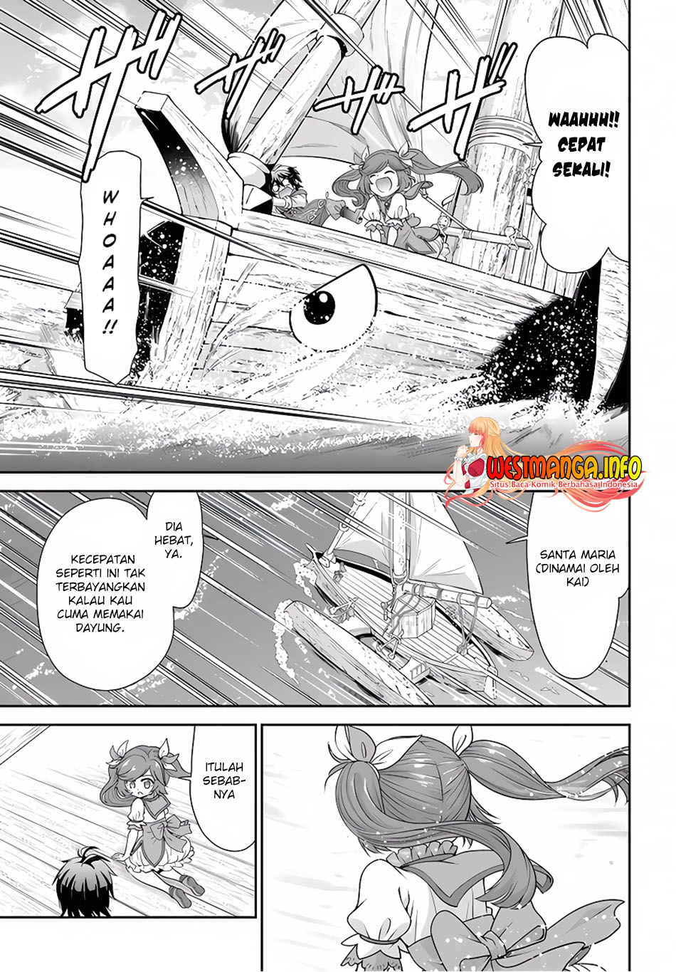 Tenohira Kaitakumura de Isekai Kenkouki ~Fueteku Yome-tachi to Nonbiri Mujintou Raifu~ Chapter 37 Gambar 21