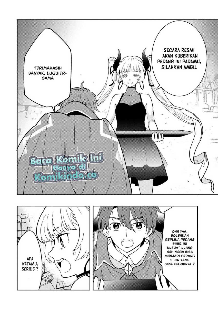 Souzou Renkinjutsushi wa Jiyuu wo Ouka suru: Kokyou wo Tsuihou saretara, Maou no Ohizamoto de Chouzetsu Kouka no Magic Item Tsukuri-houdai ni Narimashita Chapter 10.2 Gambar 8