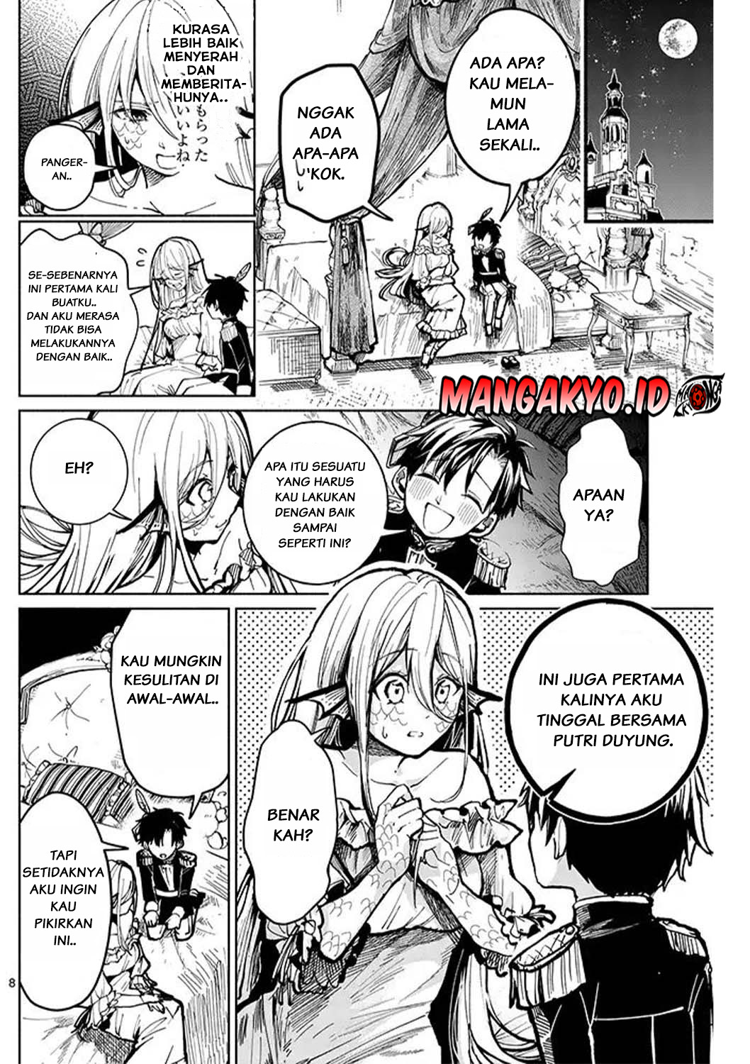 Diana Is a Strange Mermaid Chapter 02 Gambar 8