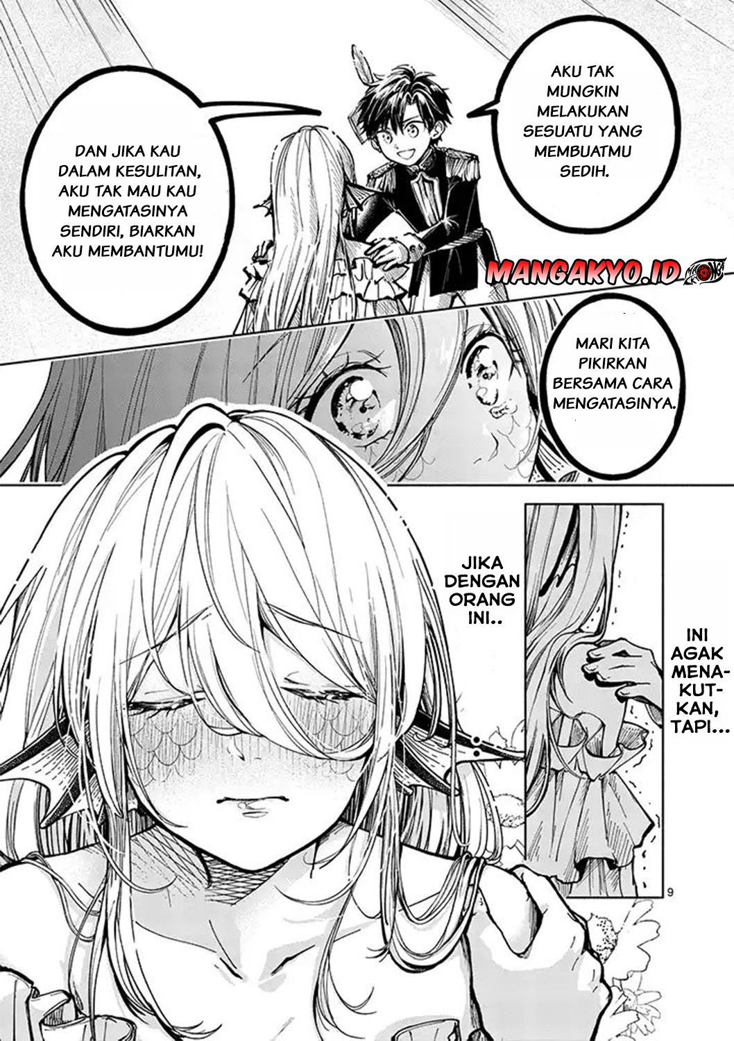 Diana Is a Strange Mermaid Chapter 02 Gambar 9