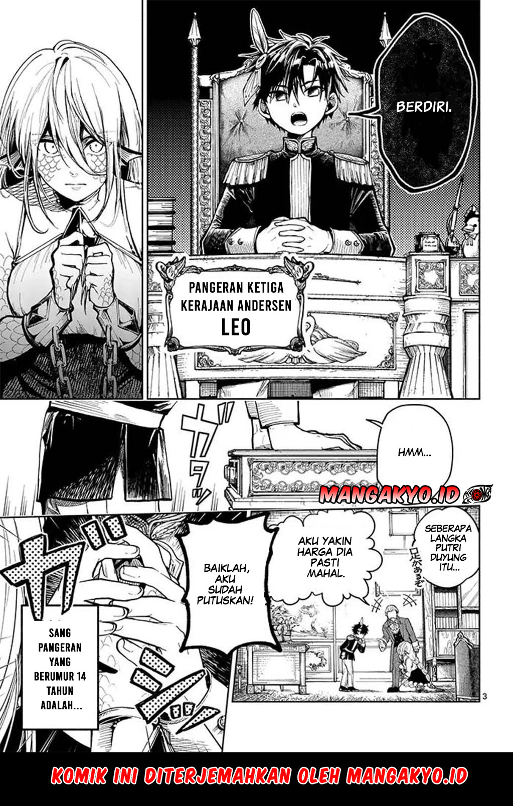 Diana Is a Strange Mermaid Chapter 01 Gambar 4