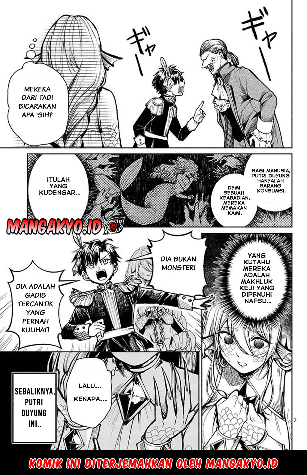 Diana Is a Strange Mermaid Chapter 01 Gambar 8