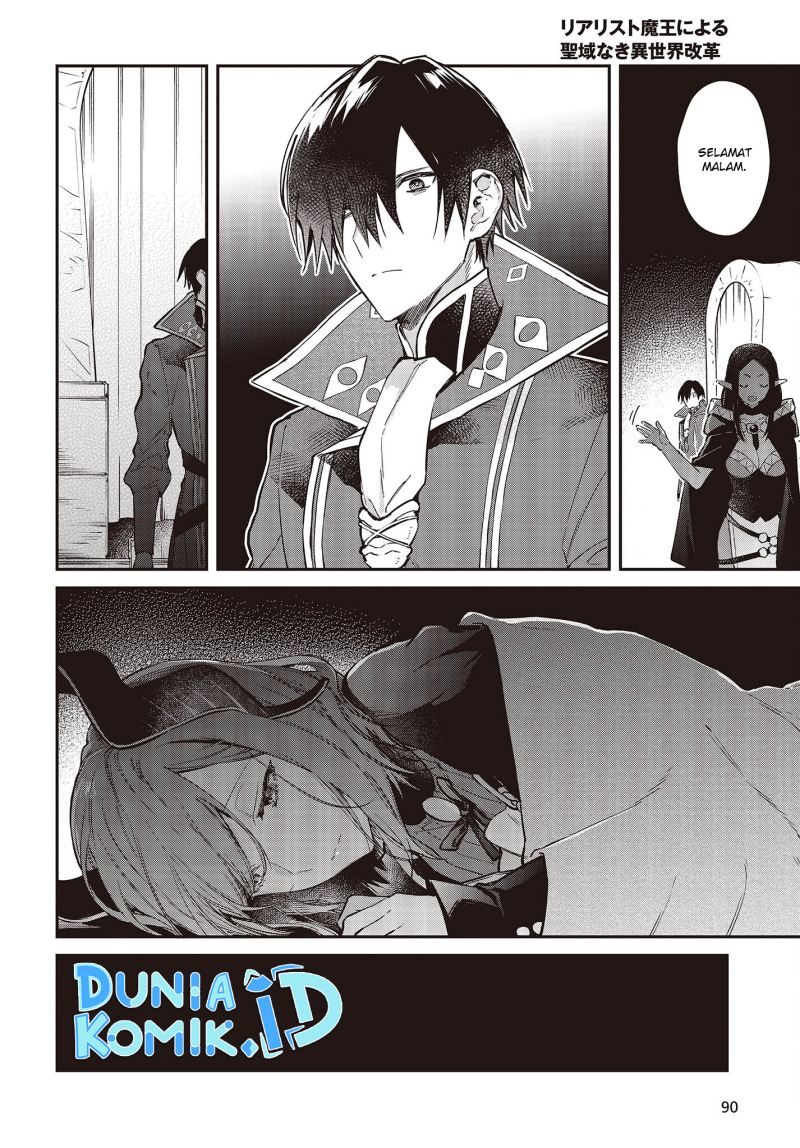 Realist Maou Niyoru Seiiki Naki Isekai Kaikaku Chapter 43 Gambar 17