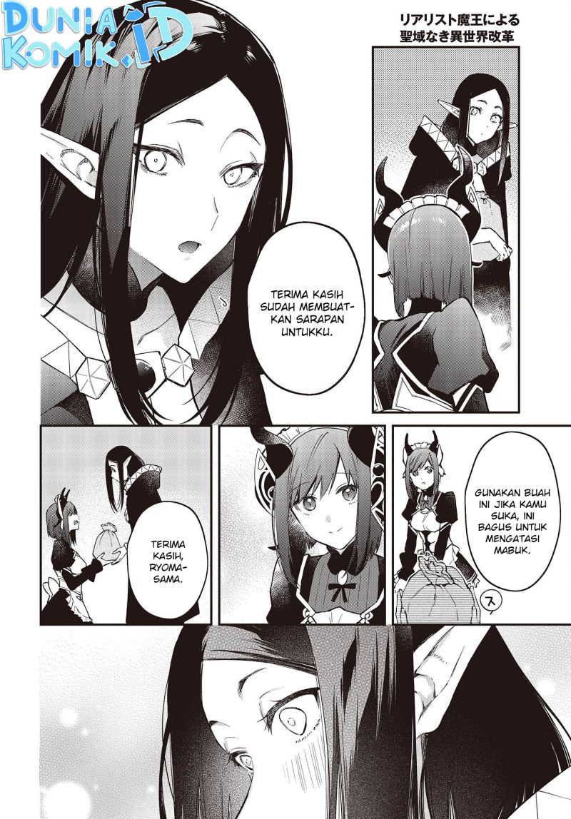 Realist Maou Niyoru Seiiki Naki Isekai Kaikaku Chapter 43 Gambar 19