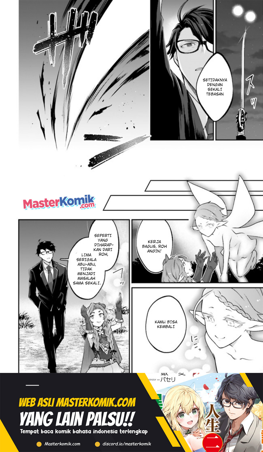 Moto Isekai Tenisha datta Kachou no Ojisan, Jinsei ni Dome no Isekai wo Kake Meguru Chapter 03.8 Gambar 9