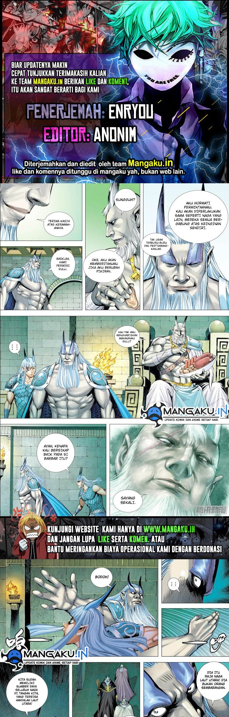 Baca Komik Journey to the West (Zheng Jian He) Chapter 130.5 Gambar 1