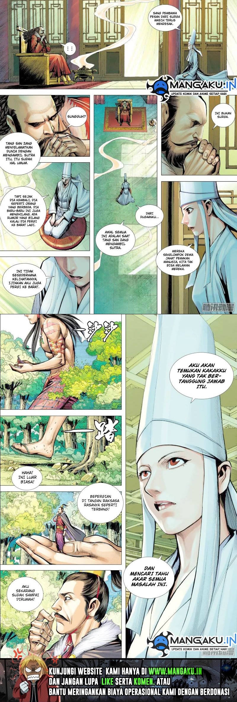 Journey to the West (Zheng Jian He) Chapter 130.5 Gambar 6