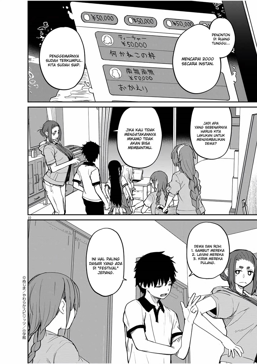 Kaii to Otome to Kamikakushi Chapter 37 Gambar 10