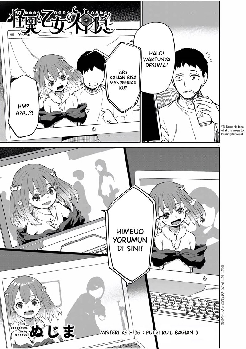 Baca Kaii to Otome to Kamikakushi Chapter 36 Gambar 2
