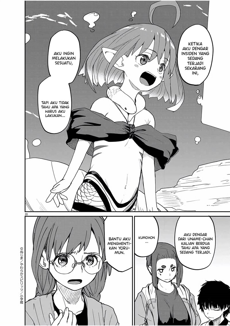 Kaii to Otome to Kamikakushi Chapter 36 Gambar 21