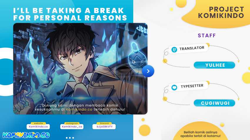 Baca Komik I’ll be Taking a Break for Personal Reasons Chapter 40 Gambar 1