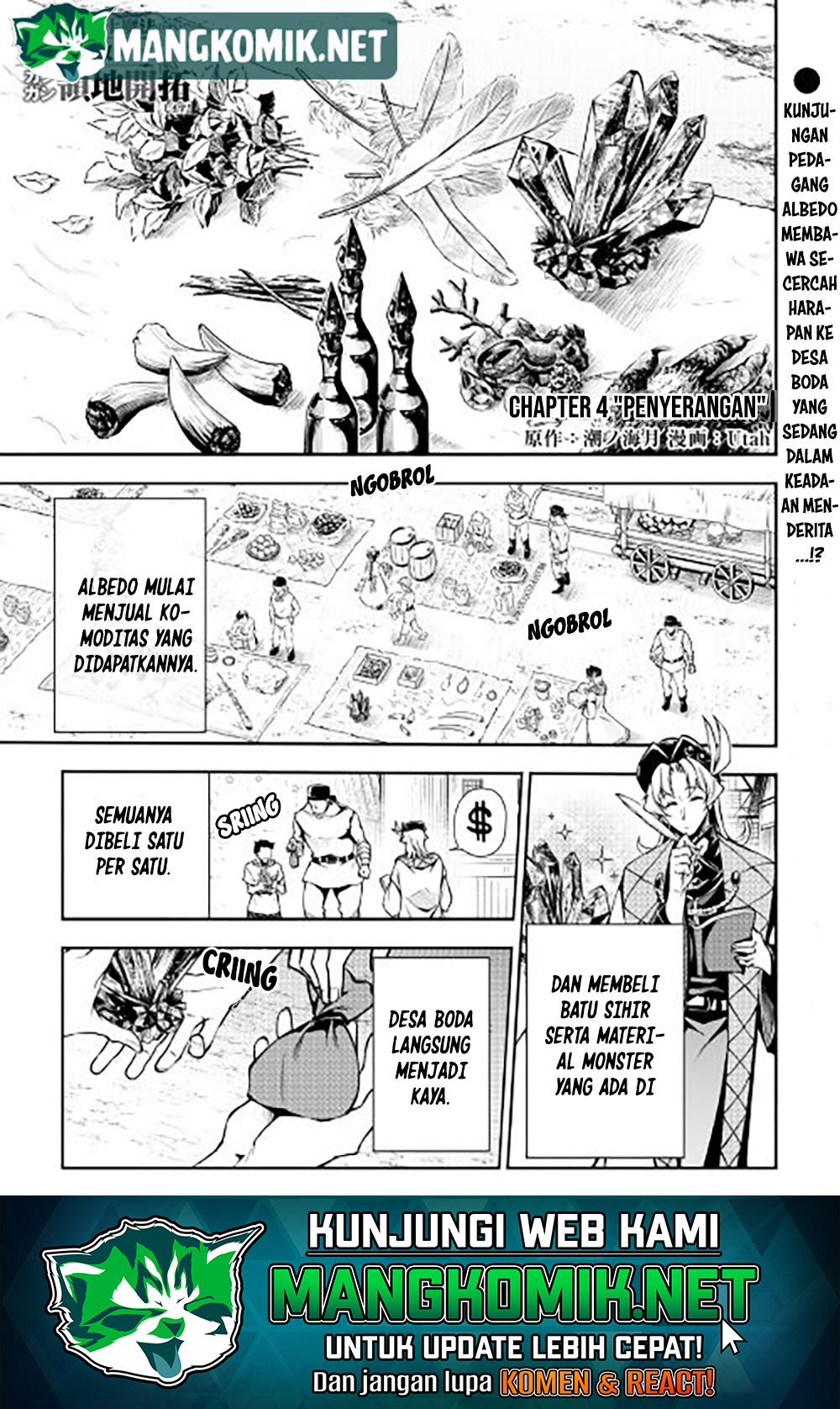 Hazure Zokusei Tsuchi Mahou no Sei de Henkyou ni Tsuihousareta no de, Gangan Ryouchi Kaitakushimasu! Chapter 04 Gambar 3