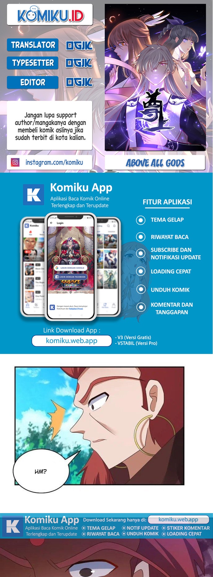 Baca Komik Above All Gods Chapter 333 Gambar 1