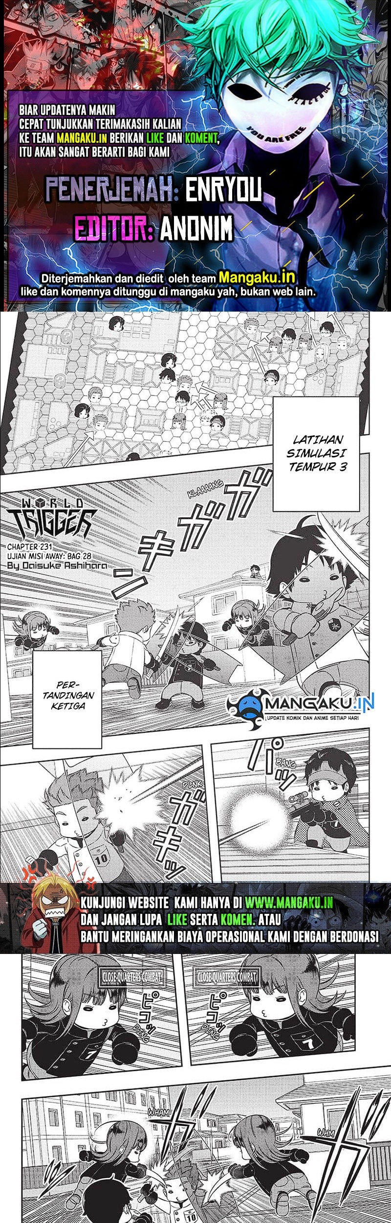 Baca Komik World Trigger Chapter 231 Gambar 1