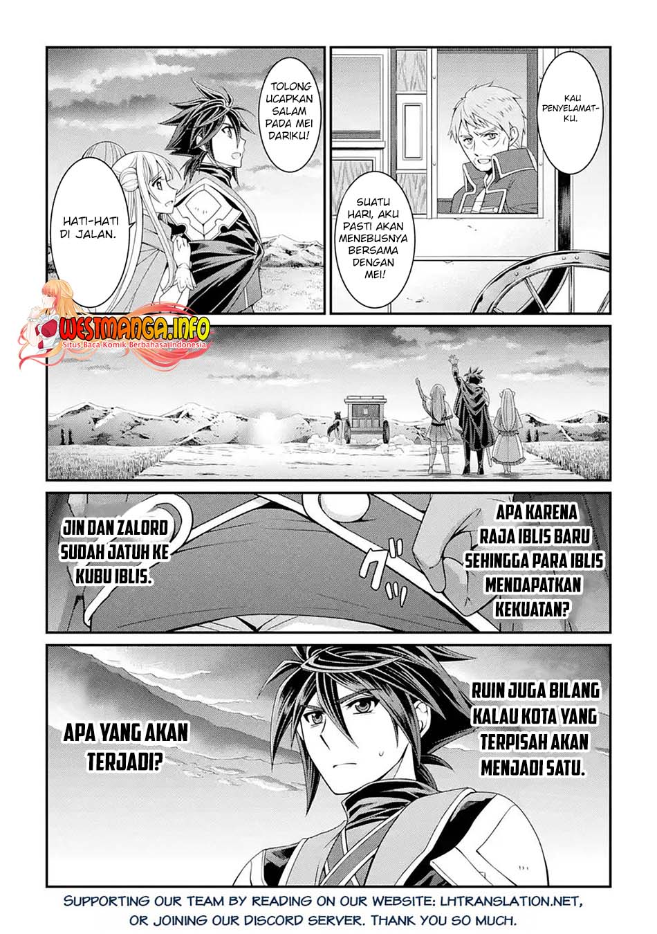Shikkoku tsukai no saikyo yusha nakama zen’in ni uragira retanode saikyo no mamono Chapter 47 Gambar 34