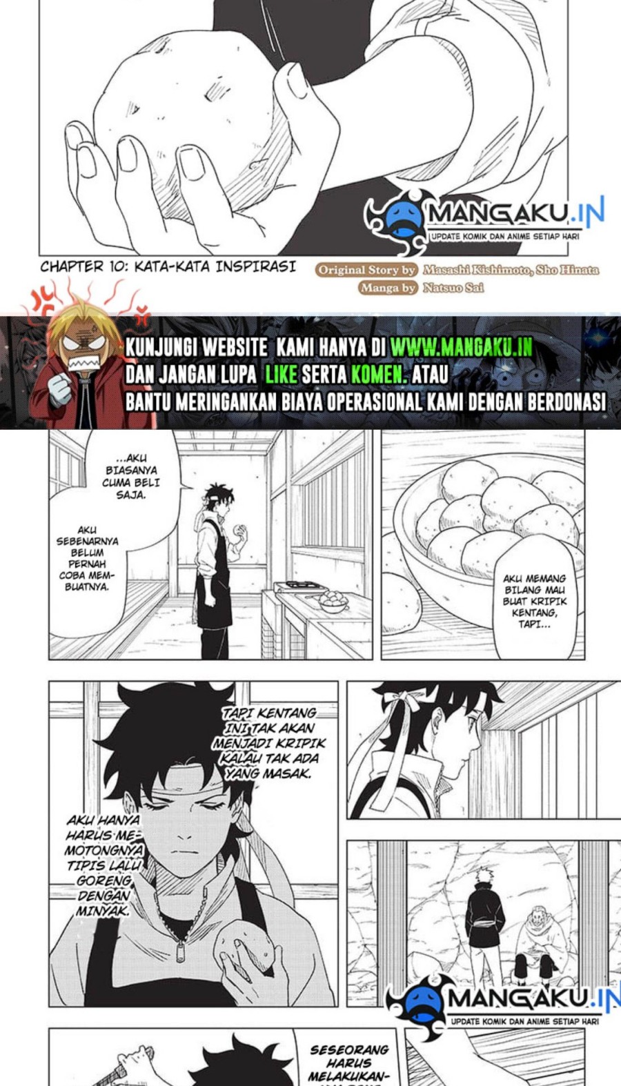 Baca Manga Naruto: Konoha’s Story—The Steam Ninja Scrolls Chapter 10.1 Gambar 2