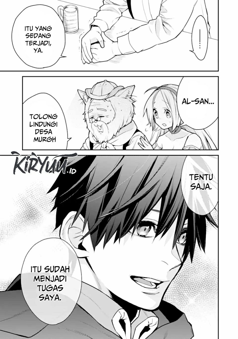 Saikyou no Madoshi. Hisa ni Ya wo Ukete Shimatta no de Inaka no Eihei ni Naru Chapter 29.2 Gambar 17