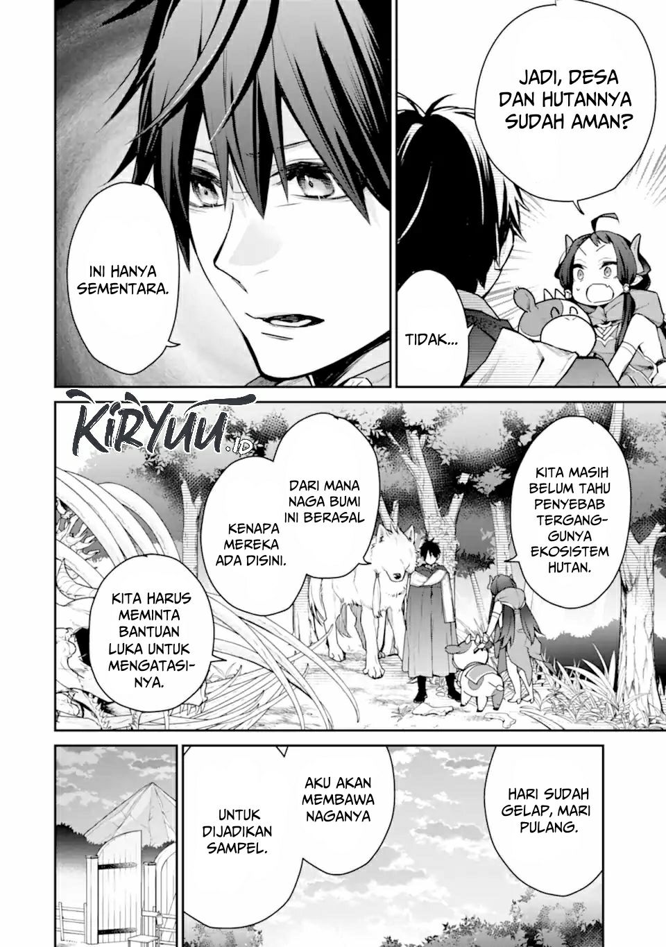 Saikyou no Madoshi. Hisa ni Ya wo Ukete Shimatta no de Inaka no Eihei ni Naru Chapter 29.2 Gambar 36