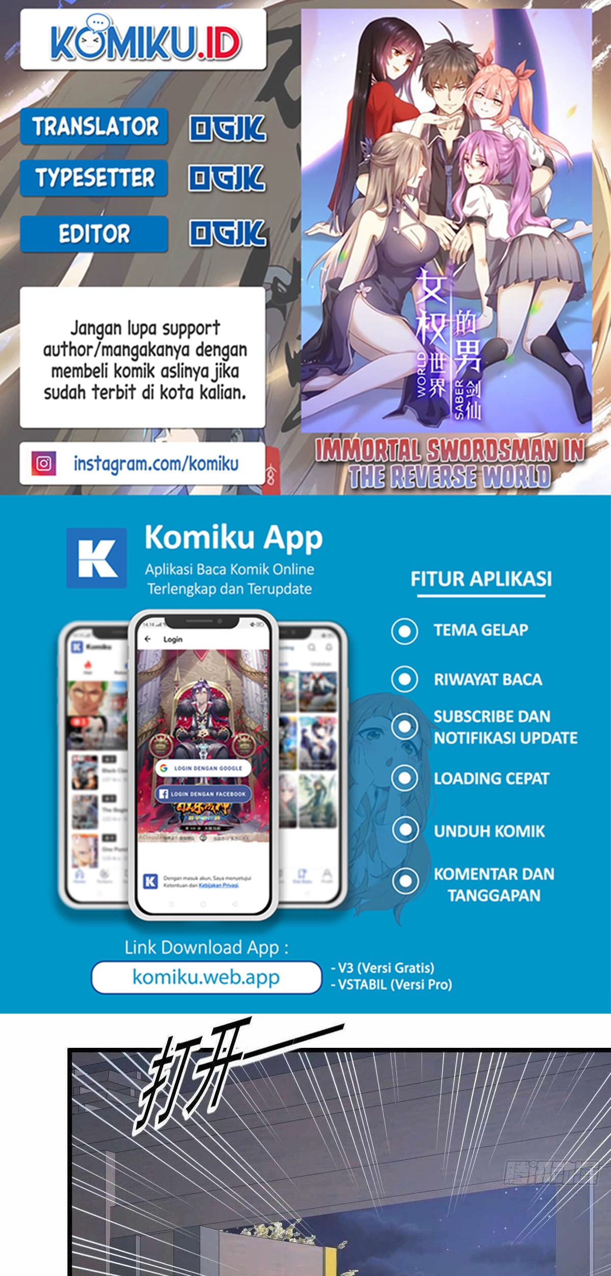 Baca Komik Immortal Swordsman in The Reverse World Chapter 374 Gambar 1