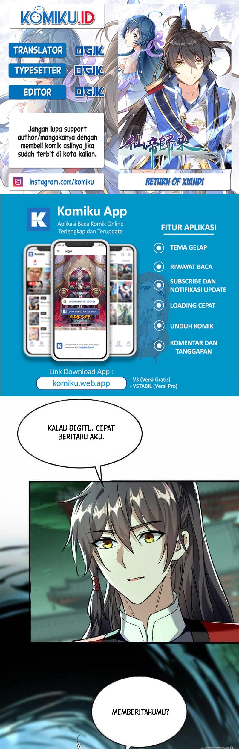 Baca Komik Return of Xiandi Chapter 374 Gambar 1