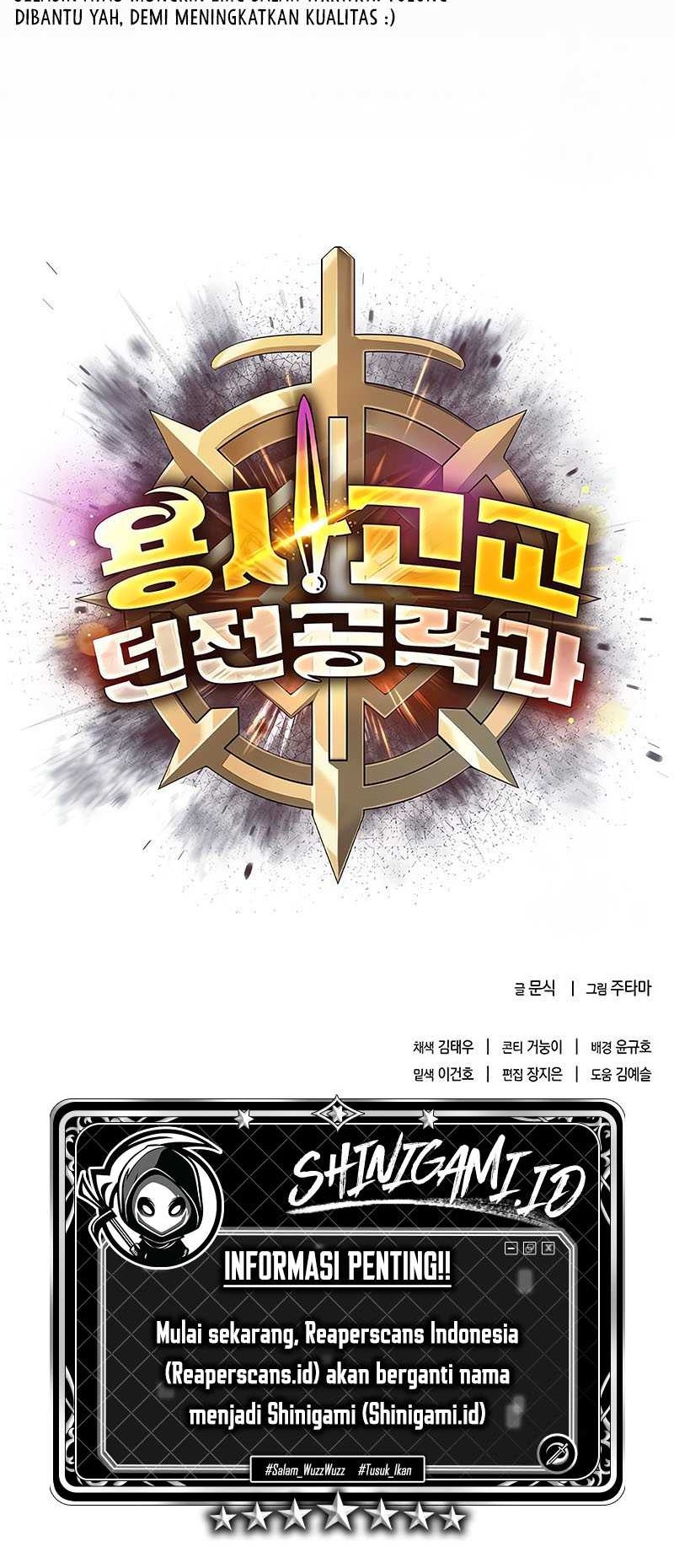 Warrior High School – Dungeon Raid Department Chapter 36 Gambar 59