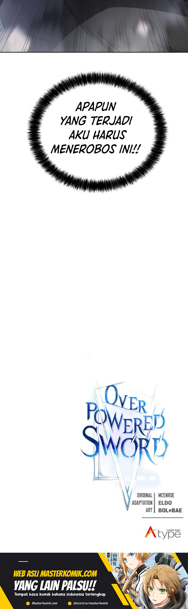 Overpowered Sword Chapter 55 Gambar 58
