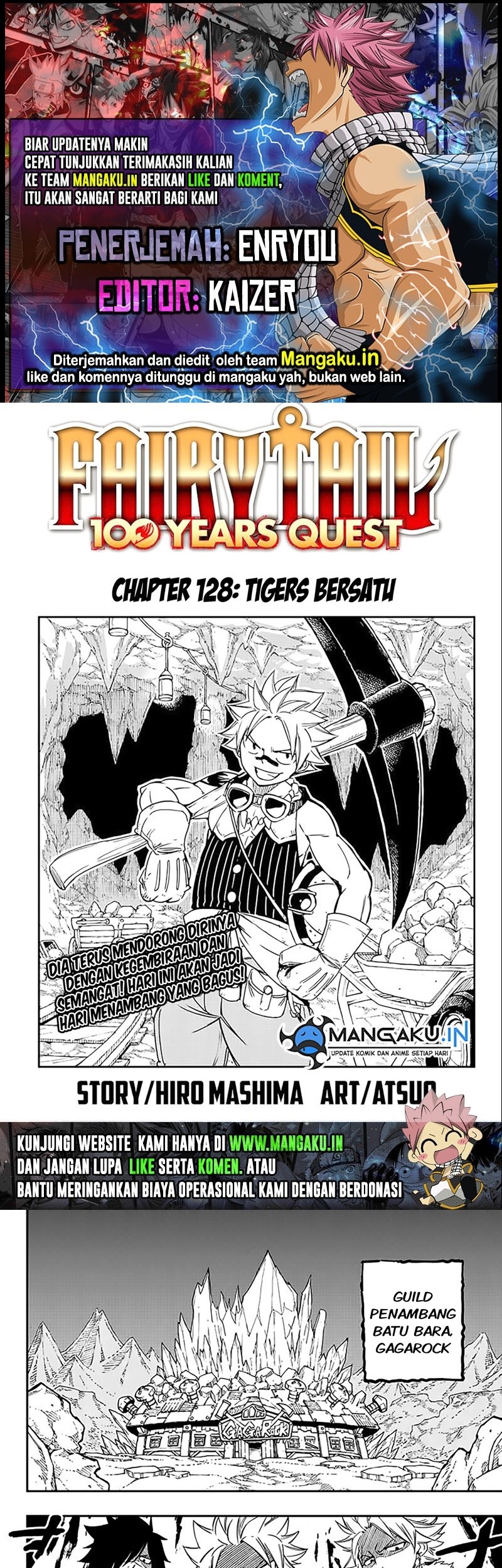 Baca Komik Fairy Tail: 100 Years Quest Chapter 128 Gambar 1